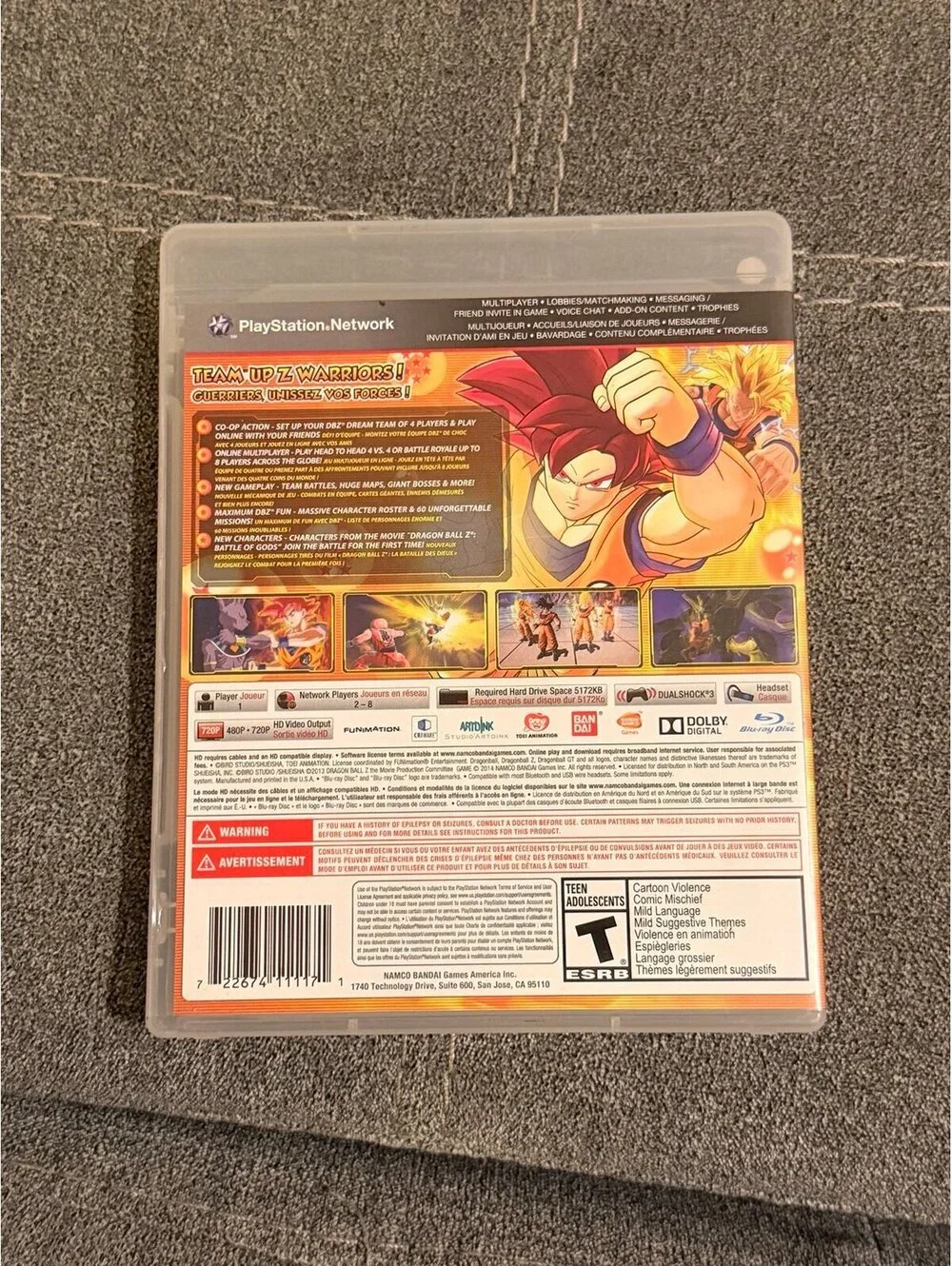 Dragon Ball Z: Battle of Z for PlayStation 3